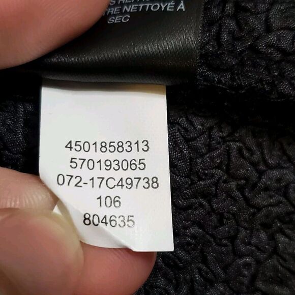 Chico’s Travelers Jacket Size L (2) Chinese Asian Crinkle Open Front Womens - Picture 10 of 10